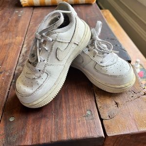 Toddler Nike White Air Forces